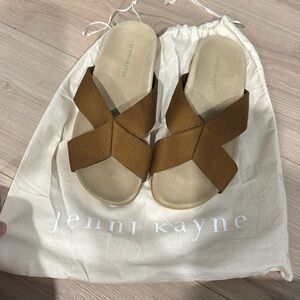 Jenni Kayne Cotton Crossover Sandals